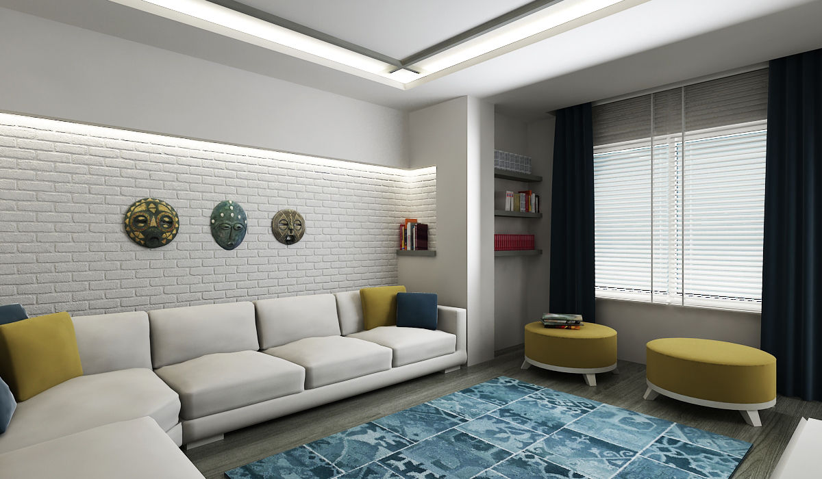 Küçük bir salon için büyük fikirler | homify