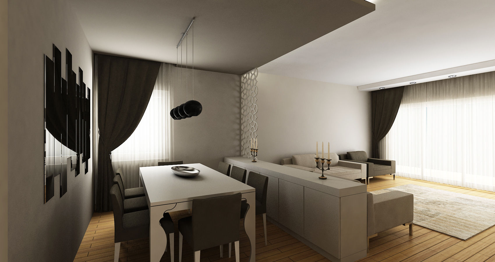 Modern ve zarif 15 yemek odası dekorasyon fikri | homify