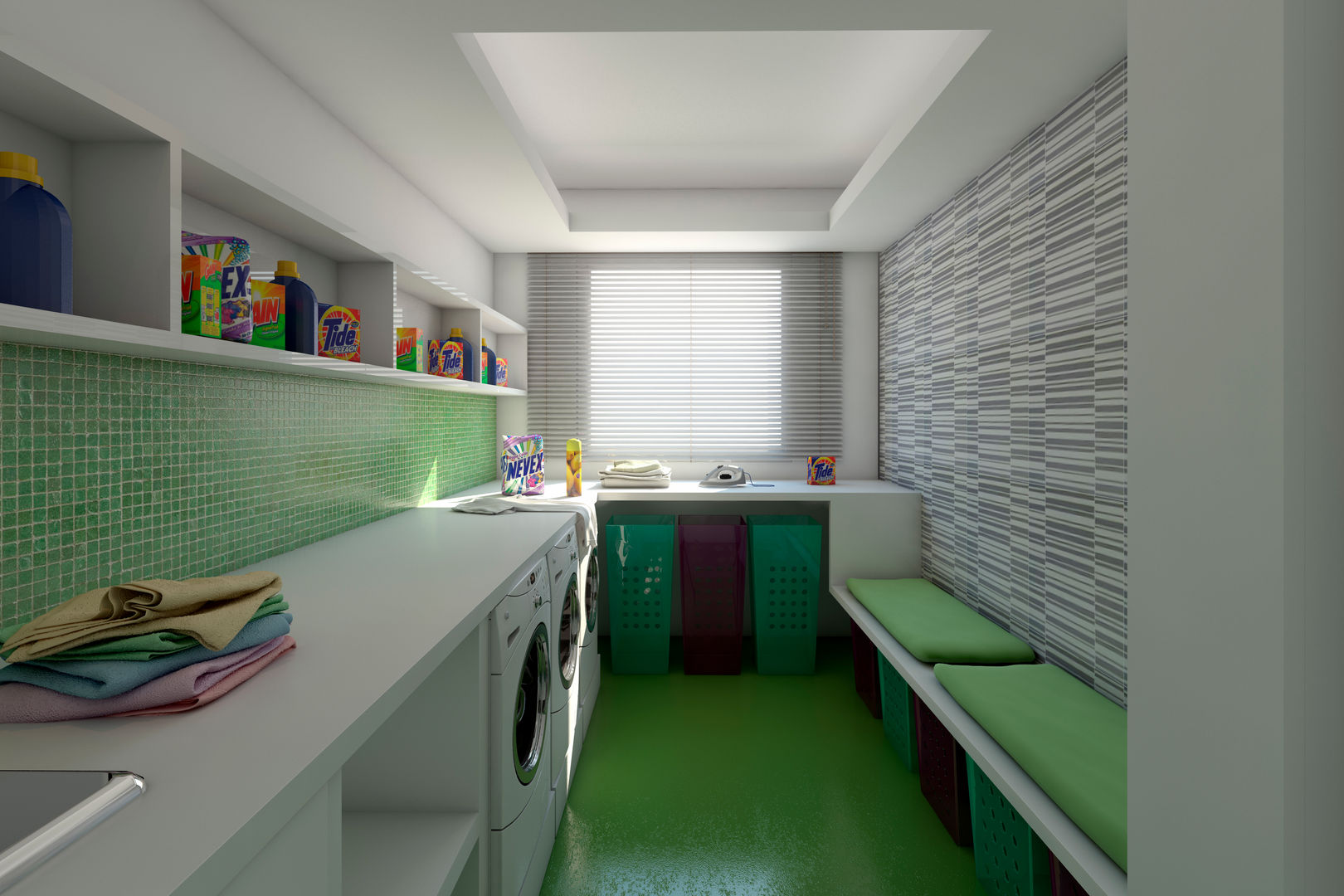 Como decorar fácil áreas de serviço | homify