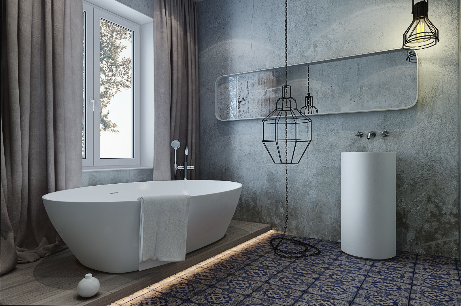 Декоративная штукатурка для ванной | homify