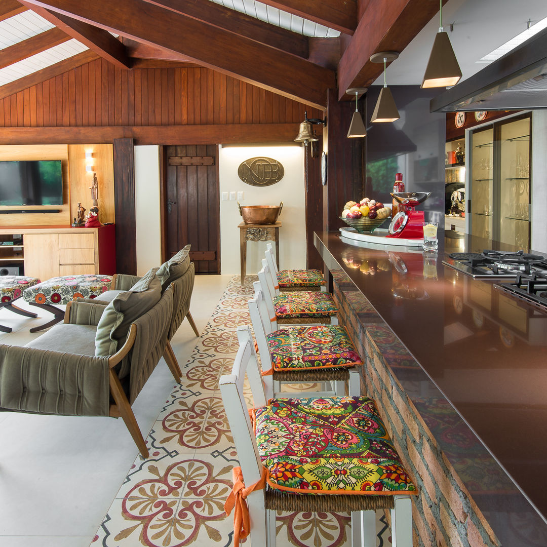 Maneiras geniais de decorar com bancos! | homify
