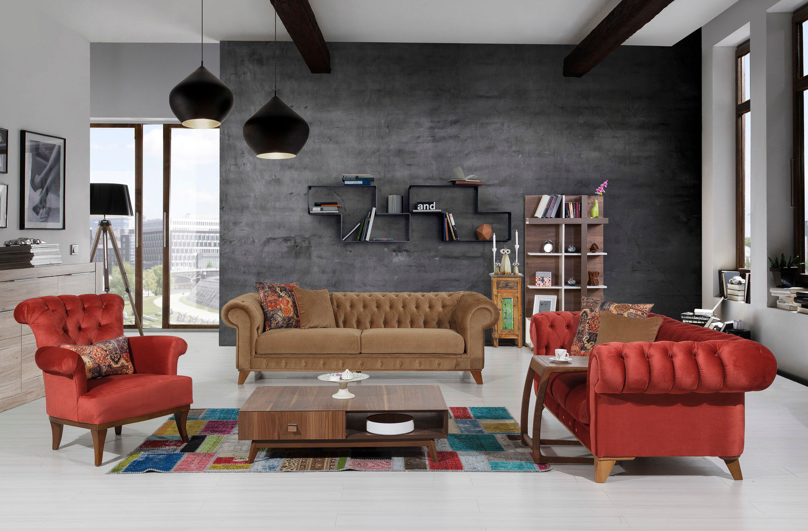 Farklı zevklere hitap eden oturma odası dekorasyon örnekleri | homify