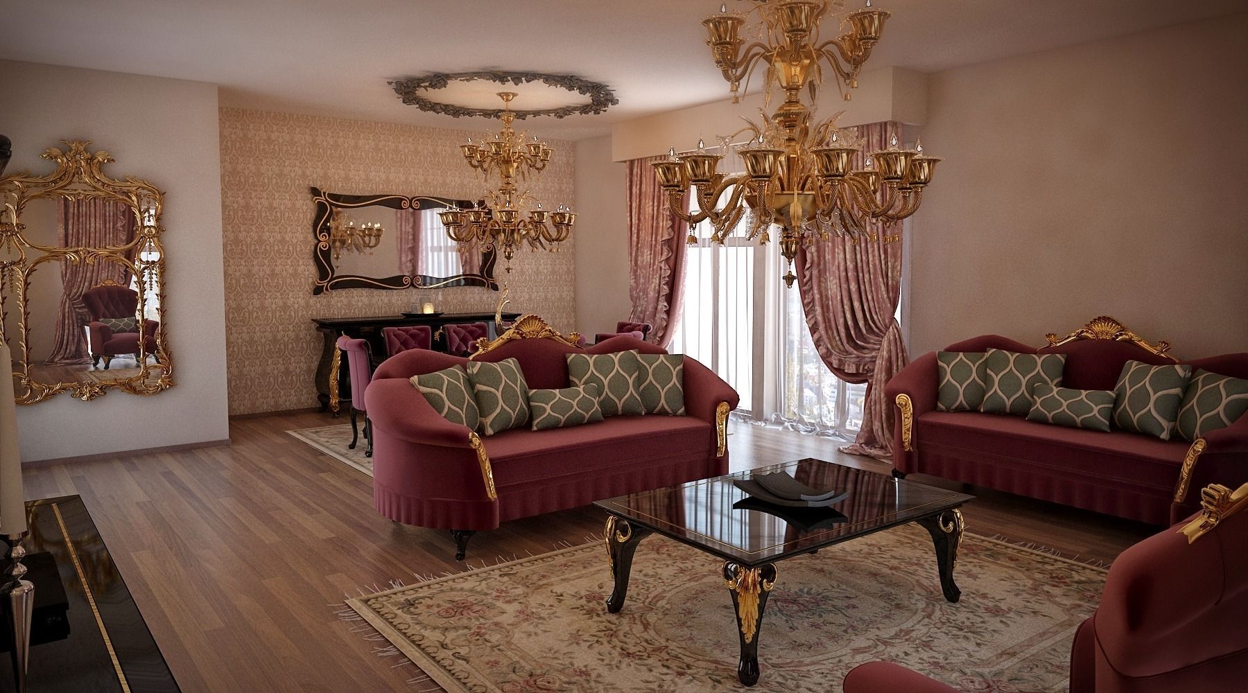 Türkiye'den 7 görkemli salon dekorasyonu | homify