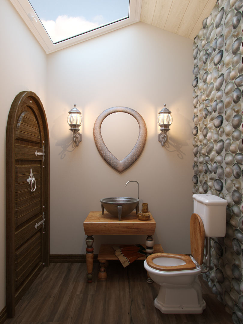 Отделка туалетной комнаты - идеи и фото | homify