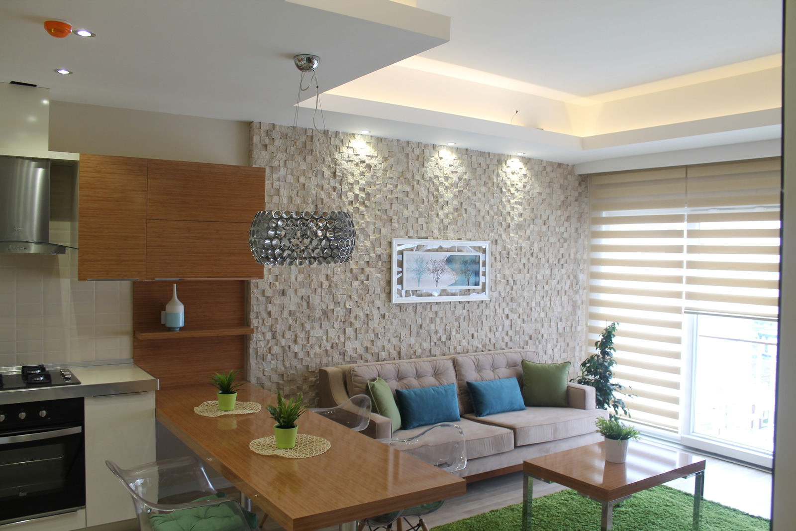 13 Ide Menggabungkan Ruang Tamu, Ruang Makan, dan Dapur Sekaligus | homify