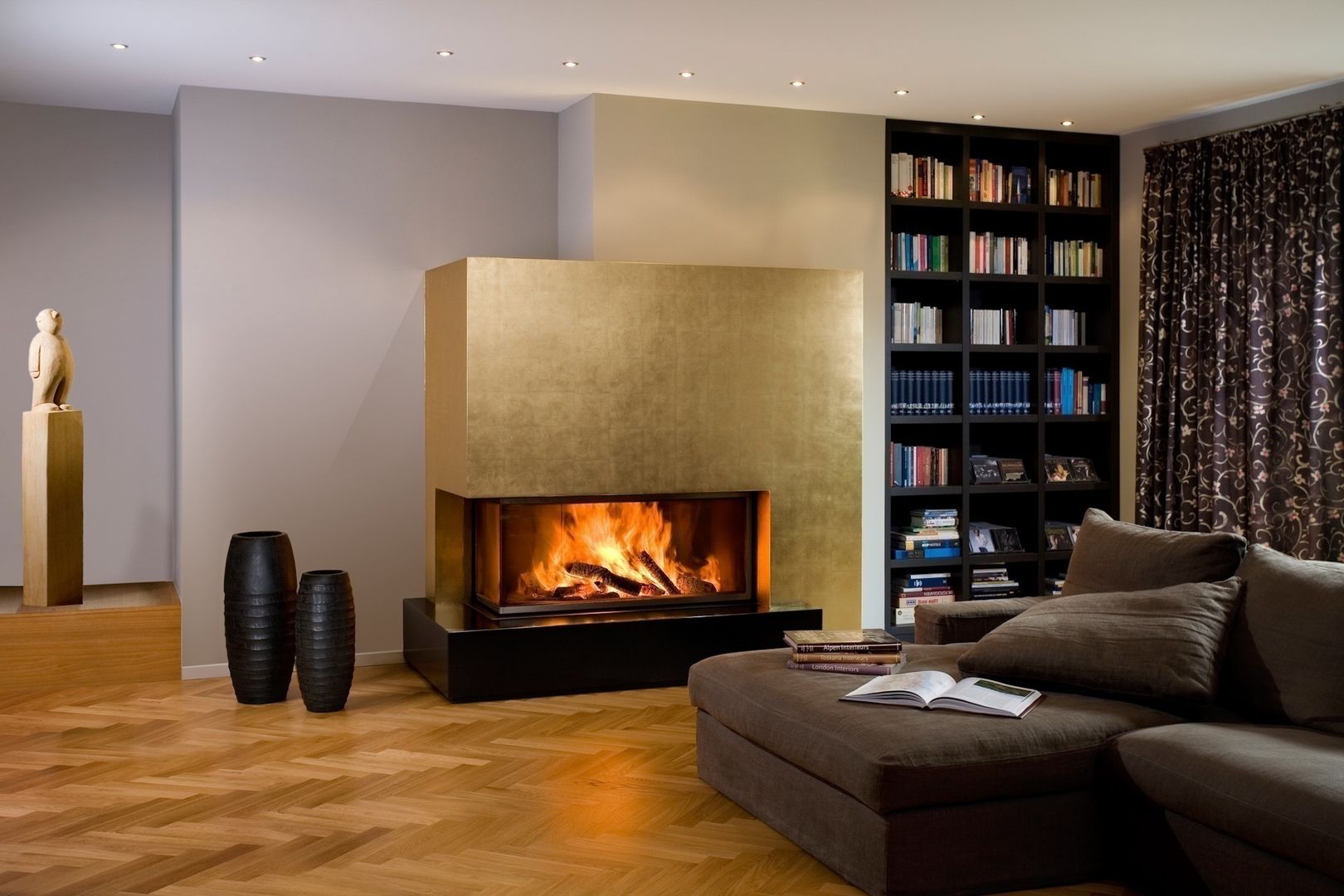 Lareiras modernas para casa! | homify