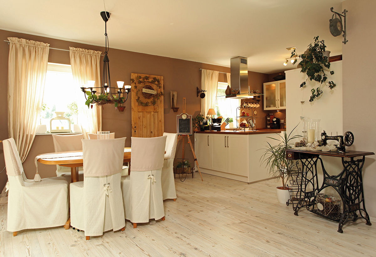 An evergreen recipe for a romantic dining room décor | homify