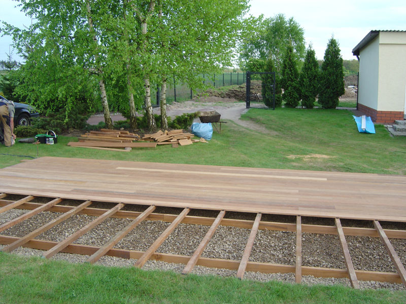 Woodworking How to build a deck yourself homify