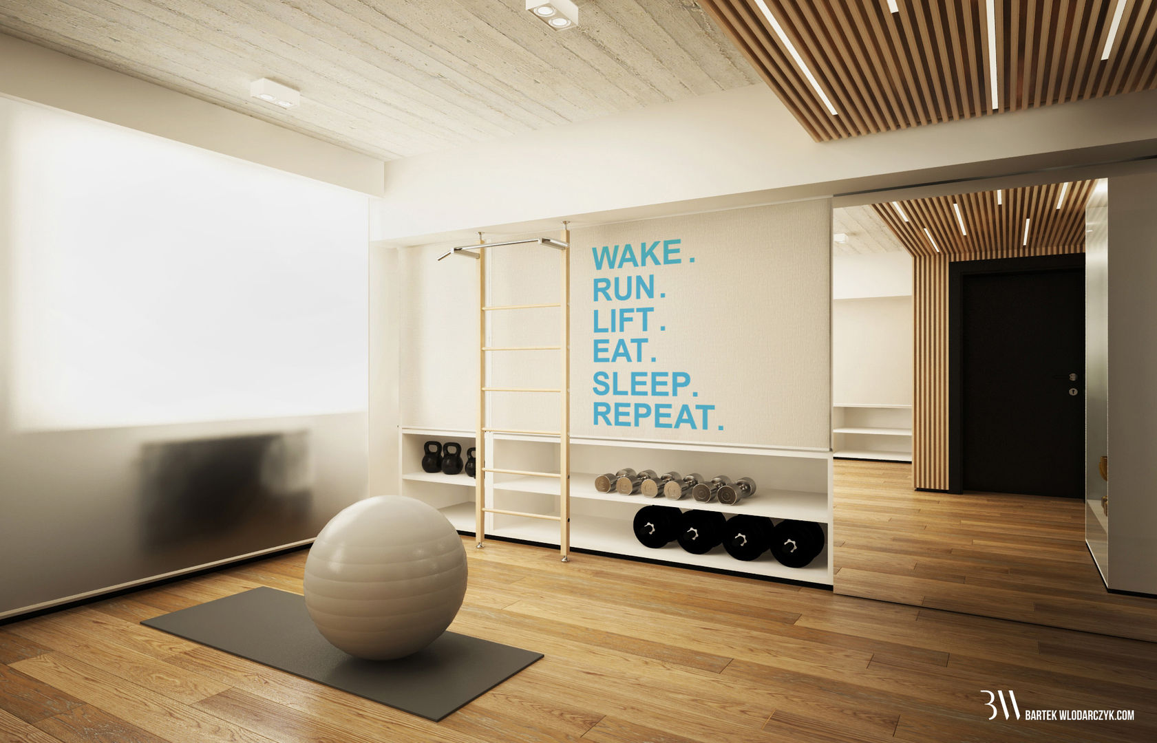 the gym and get fit at home! homify