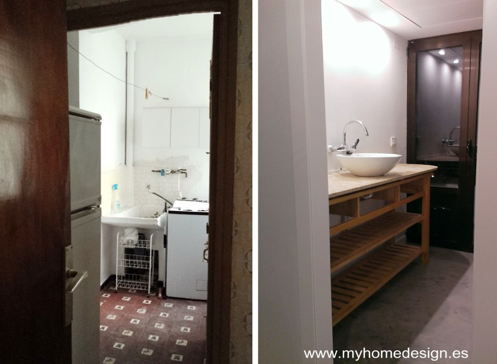 View of The dramatic makeover of an old apartment | homify