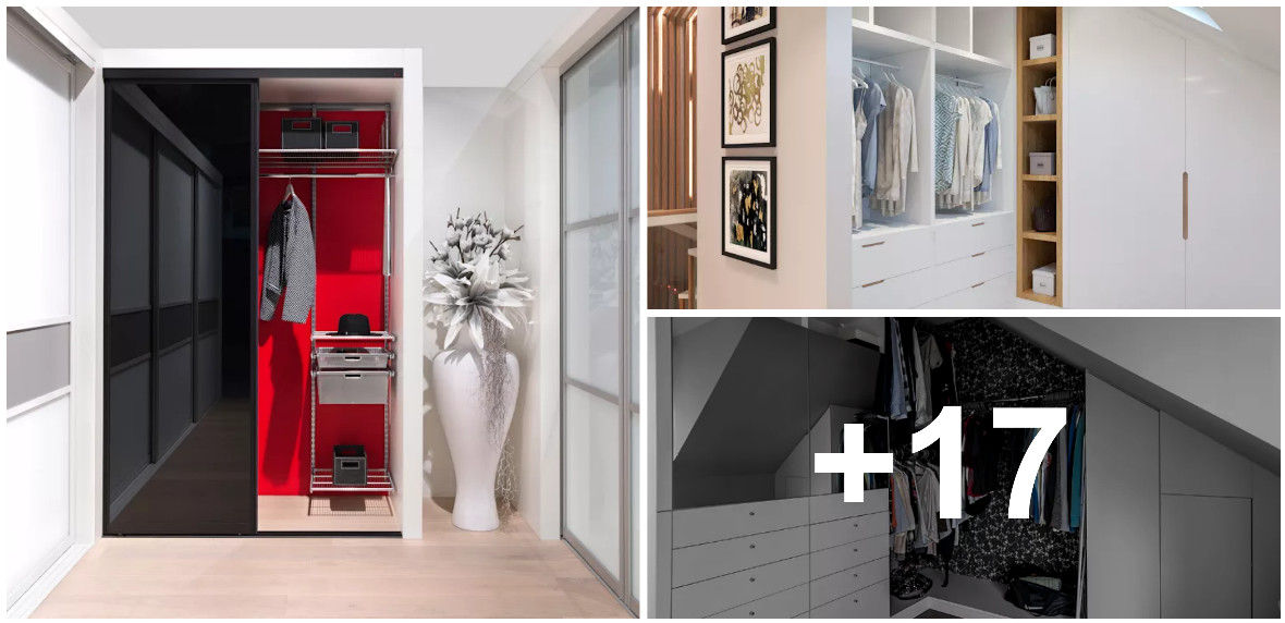 10 InspiraƧƵes para closets em casas pequenas | homify