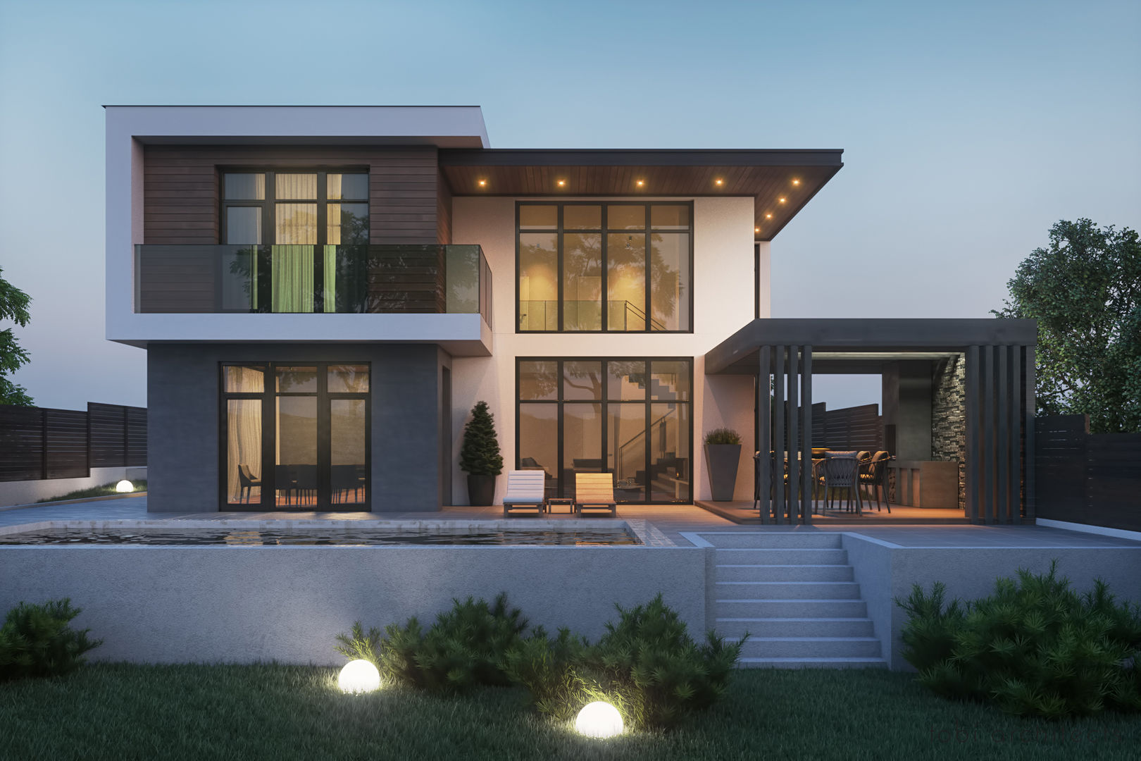 A very modern family home (with floor plans) | homify
