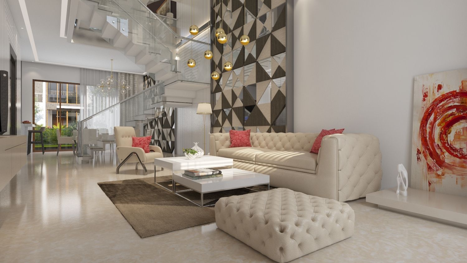 A luxurious 4bhk villa with contemporary touches in Bangalore | homify