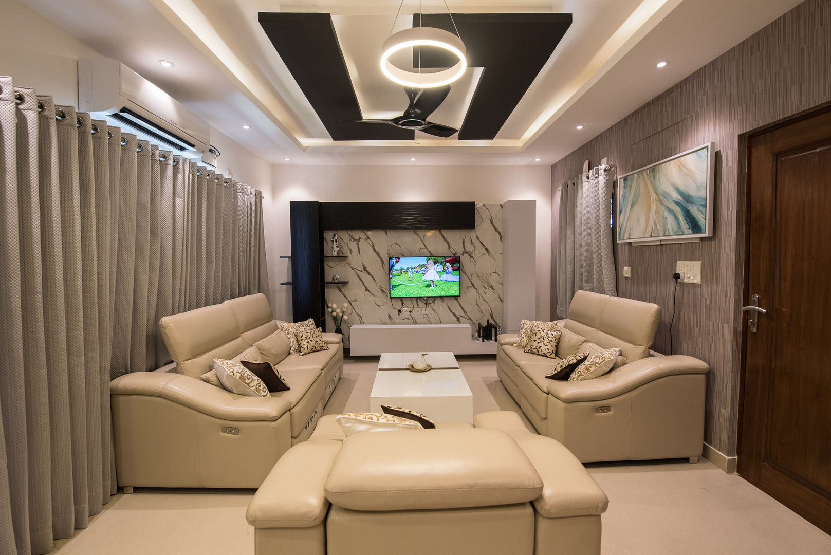 Luxury Interiors for a Three-bedroom Home in Chennai | homify