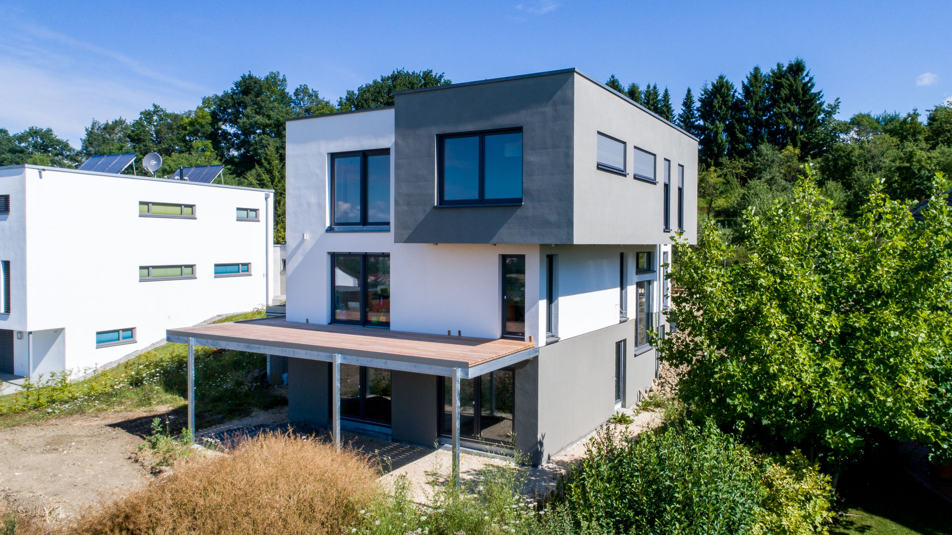 Stilvoll Und Zeitlos 5 Einfamilienh user Mit Flachdach Homify