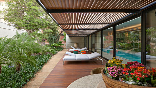 12 Ide Pergola Teras Kayu Yang Ringan Dan Menyejukkan Homify
