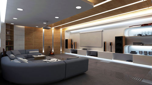Techos Modernos 10 Disenos De Plafones Espectaculares Homify Homify