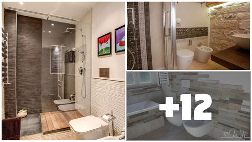 14 preciosos baños con acabados piedra natural | homify