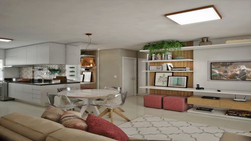 Apartamento De 40 M Traz Ideias Perfeitas Para Decorar Espacos Pequenos Homify