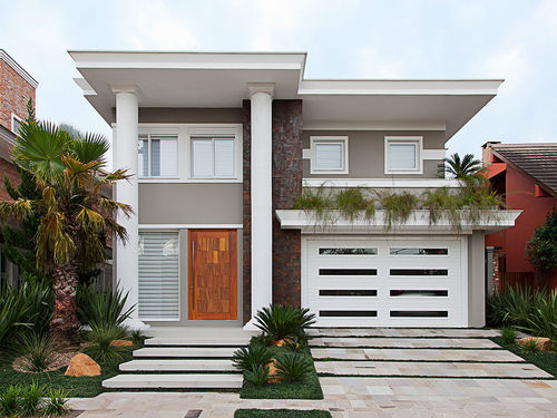 21 Pictures Of Two Storey Homes To Inspire You Homify A related advantage is that your new home design will fit on a smaller piece of land. 21 pictures of two storey homes to