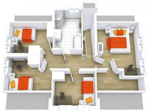 Ev Yaptirmayi Dusunenlere Ilham Verecek 14 Insaat Plani Homify Homify