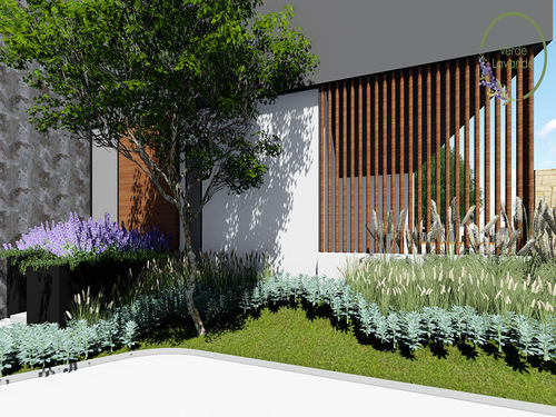 20 jardines modernos para la entrada de tu casa | homify