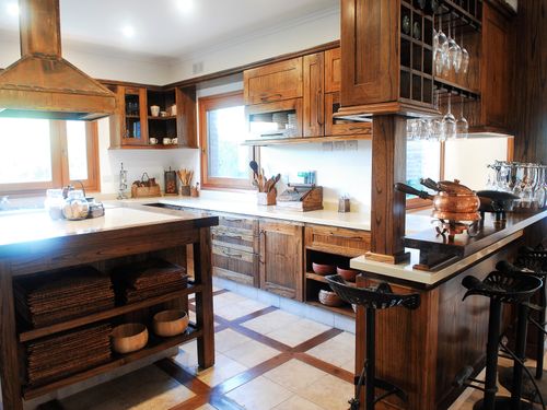 prefacio Propuesta alternativa Maletín 18 Cocinas preciosas en madera rústica | homify