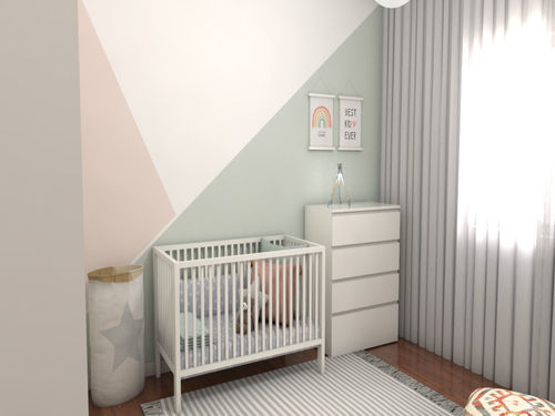 persecucion Mago Transporte Cómo decorar una habitación de bebé con muebles IKEA | homify