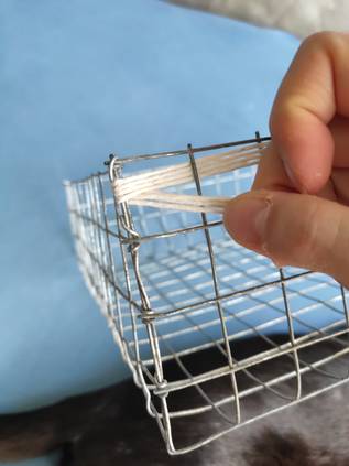 Step By How To Make A Wire Basket Without Expensive Tools Homify