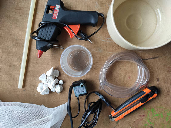 diy pet drinking fountain