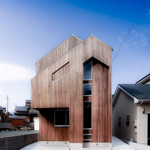 板貼りの外壁が美しい家5軒 Homify