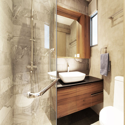 Industrieller Kleiner Badezimmerschrank / Handgefertigt Schranke Online