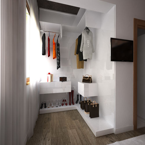 Giysi Dolaplarina Alternatif Yaklasimlar Homify