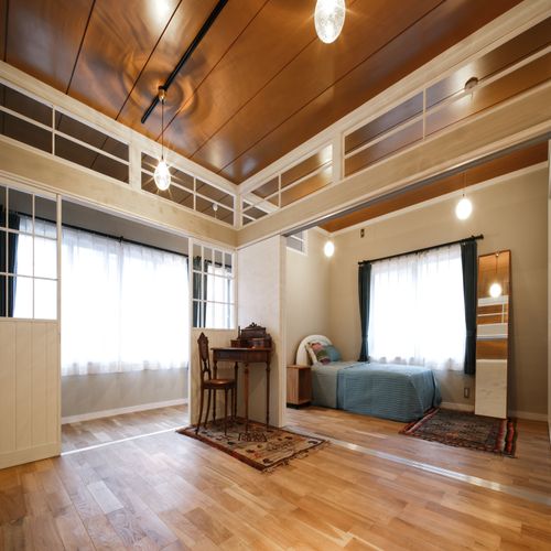 アメリカンインテリアが映える和室から洋室のリノベーション Homify