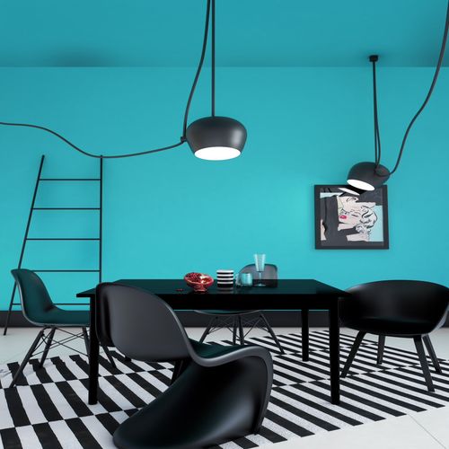 Turkuaz Mavisi Ile Guzellesen 13 Carpici Dekorasyon Ornegi Homify Homify