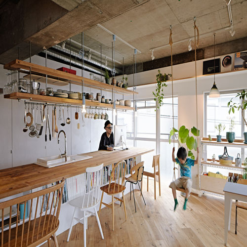 おしゃれなダイニングキッチンのある家5軒 Homify おしゃれなダイニングキッチンのある家5軒 Homify