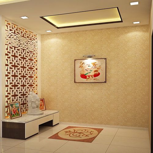 8 Amazing Wall Papers for Your Pooja Ghar | homify
