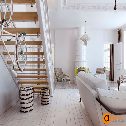 6 Geniale Ideen Um Ein Fahrrad In Der Wohnung Zu Platzieren Homify