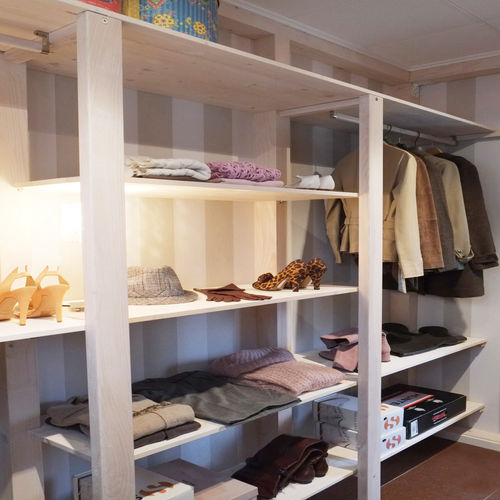 Cómo organizar el interior de un armario ropero mini?