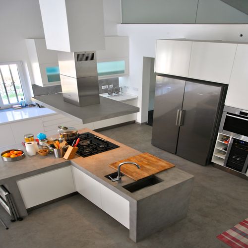 9 مطابخ أسمنتية مثالية لبيوتنا Homify