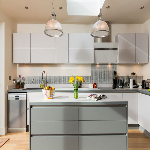 Seeking A Subtle Yet Stylish Look Try These Grey Kitchen Ideas Homify