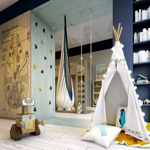 9 غرف نوم جذابة لأطفالك من الخشب الطبيعي بعيد ا عن الطلاء Homify