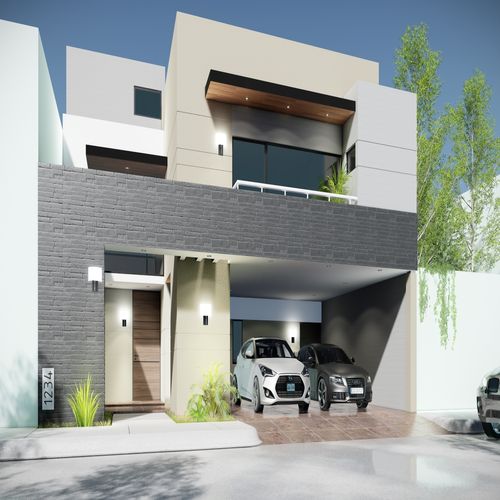 15 diseños de garajes que harán lucir tu fachada (modernos y fantásticos) |  homify