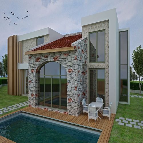 Dis Cephe Tas Kaplama Cesitlerine Genel Bir Bakis Homify Homify