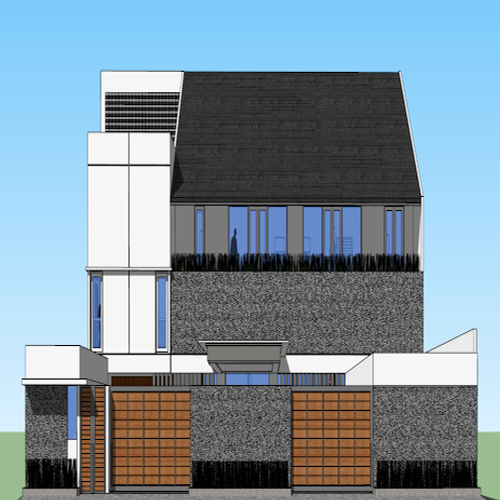 Rumah Mewah Modern Minimalis Dengan Kolam Renang Homify