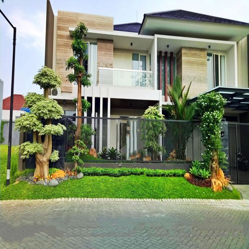 10 Inspirasi Taman Minimalis Depan Rumah Dari Para Profesional Nusantara Homify