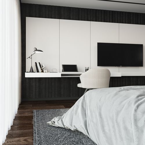 Yatak Odasinda Tv 13 Ornek Dekorasyon Homify Homify