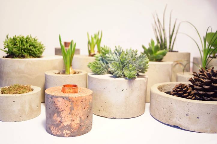 Diy セメント製のプランターを作る Homify