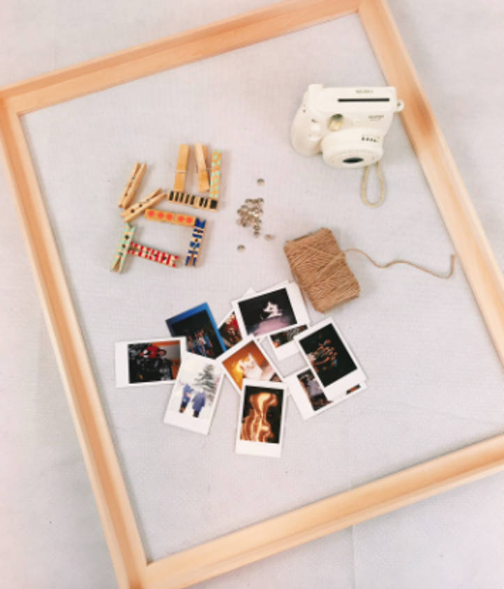 DIY: Cómo hacer un cuadro para colgar fotos