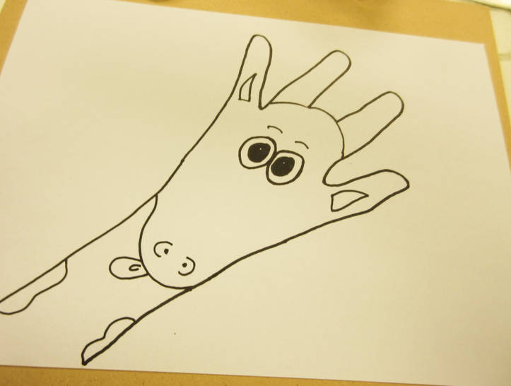  DIY  Cómo dibujar animales con la palma de tu mano
